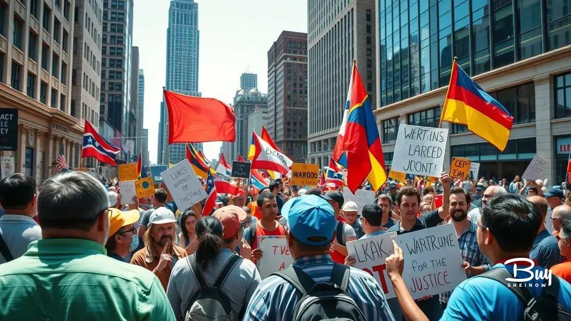 The role of unions in mobilization