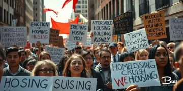 Civil unrest linked to housing crisis: the growing threat