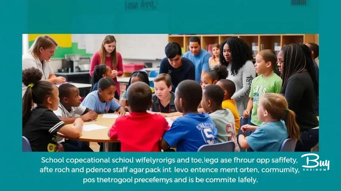Case studies on school safety improvements