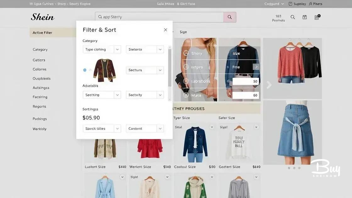 Utilizing filters for filters and sorting