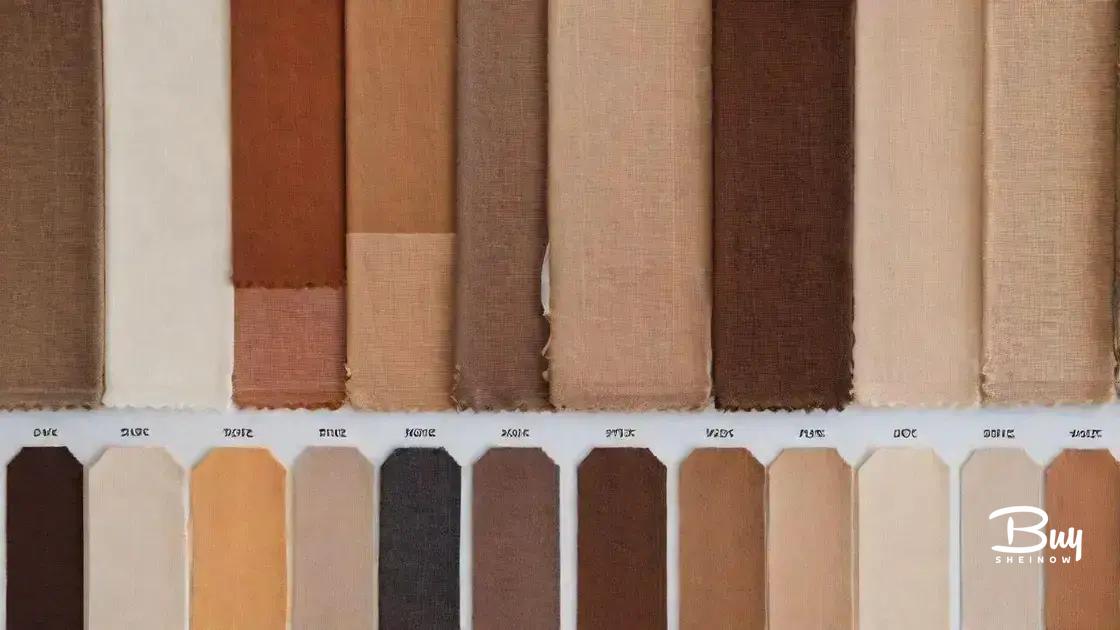 Color palettes for your capsule wardrobe