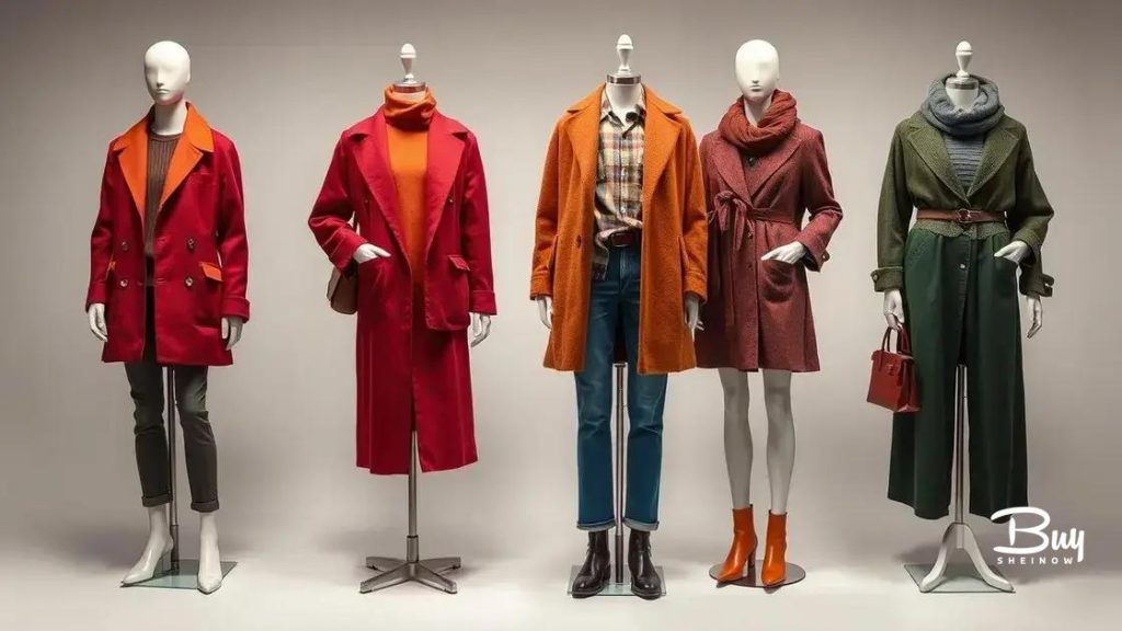 Fall 2025 color trends you can find on Shein