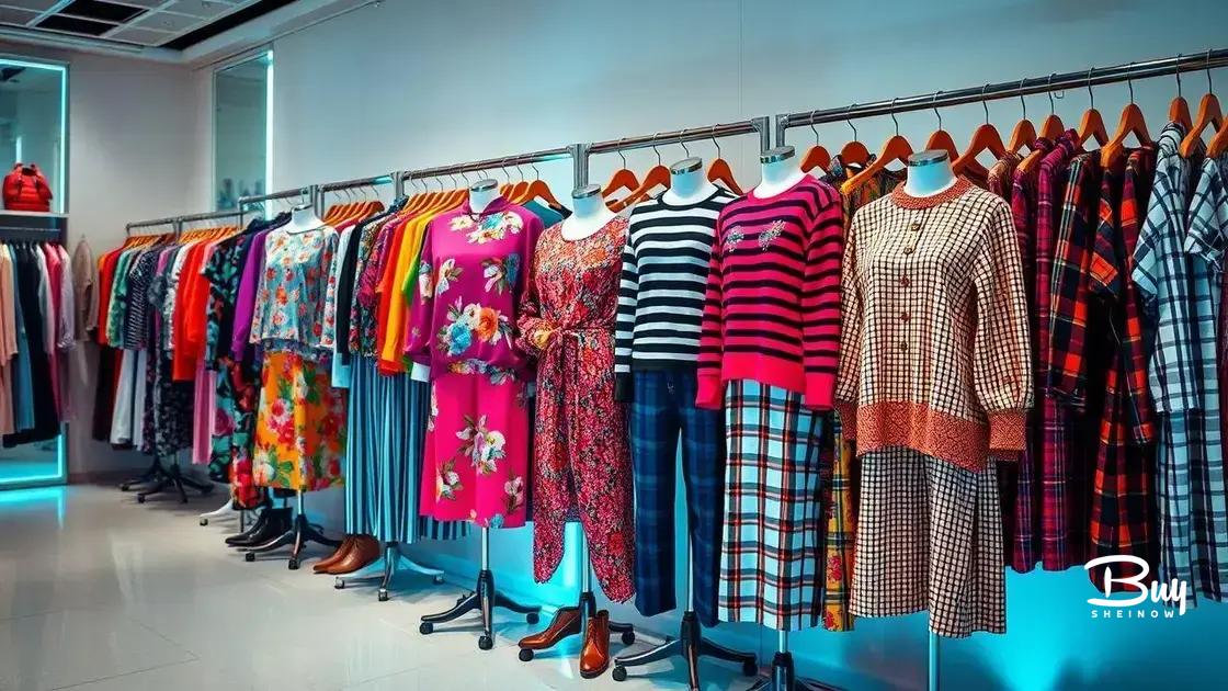 Colors and patterns dominating Shein collections