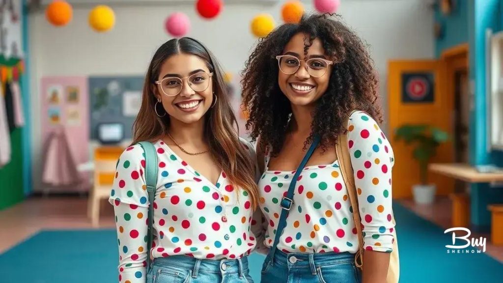 Matching outfits for best friends from Shein to slay together