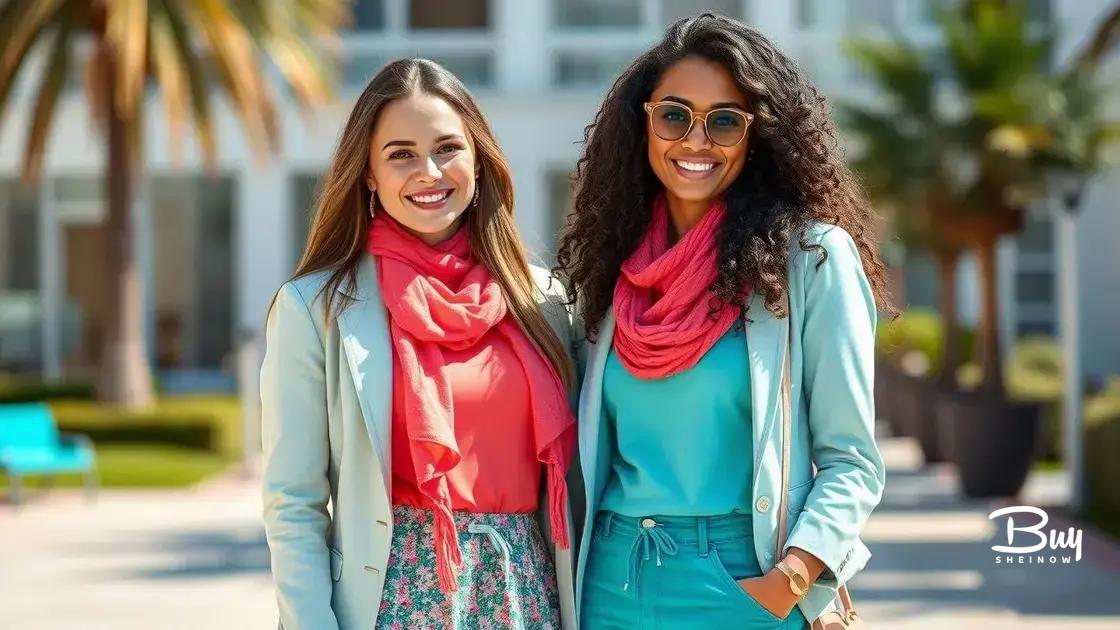 Color combinations that pop for duos