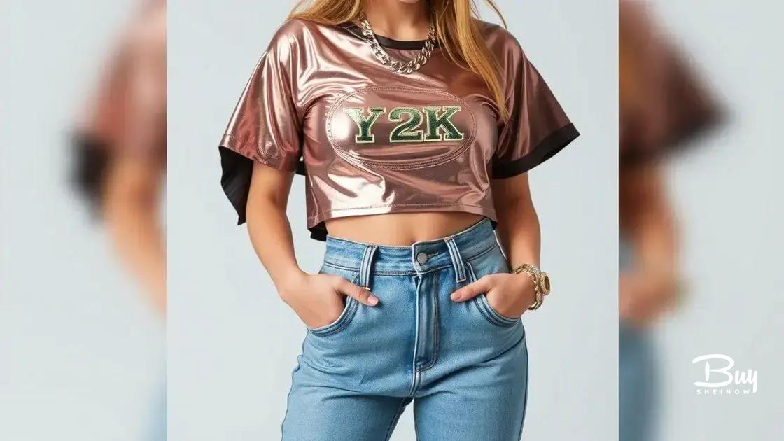 How to mix Y2K style with modern outfits