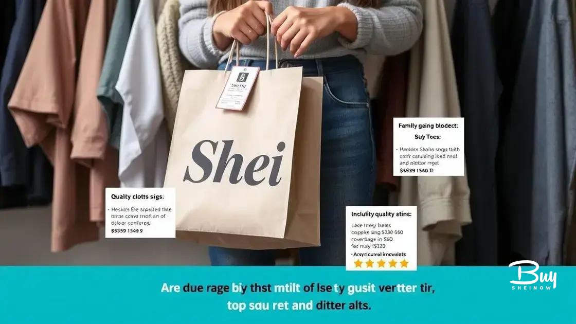 Best strategies for finding quality items