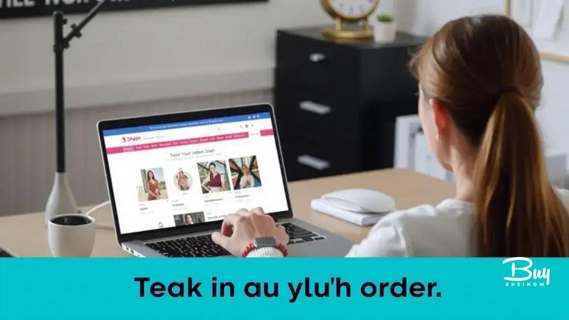 Step-by-step guide to tracking your order