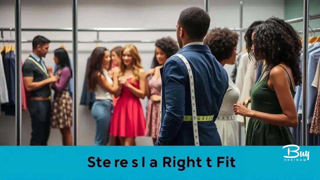 Mastering size selection and fit