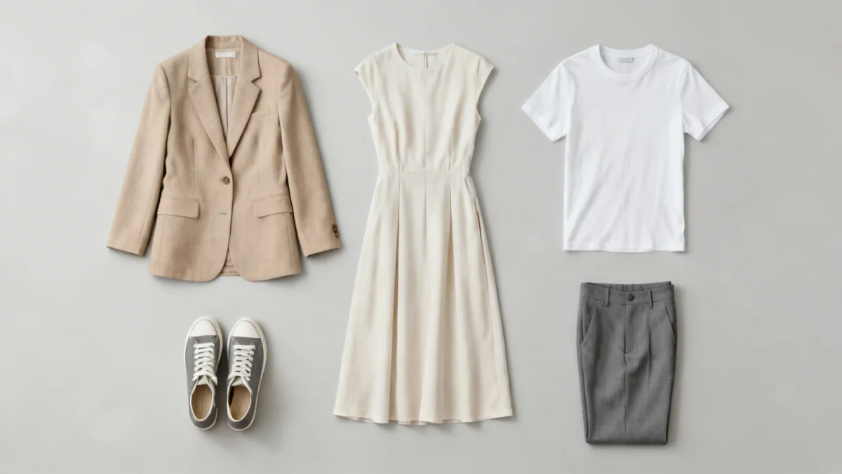 Essential core items for a versatile capsule wardrobe