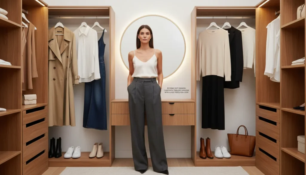Timeless Wardrobe 2026: Beyond Fast Fashion with 10 Key Pieces